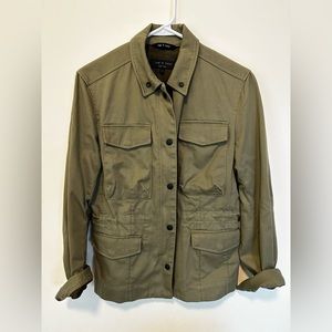 Rag & Bone Green Zipper Jacket Size 6